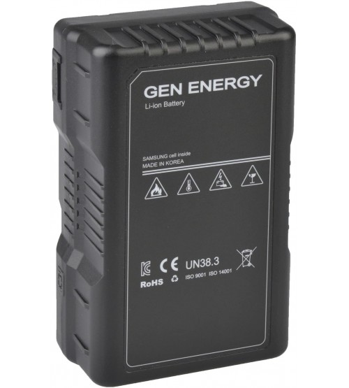Gen Energy G-B100/160W , 14.4V, 11Ah and 160Wh V-Mount Battery